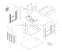 Part Location Diagram of 200880GS Briggs and Stratton Assembly, Panel, Front